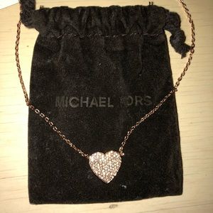 Michael Kors heart necklace
